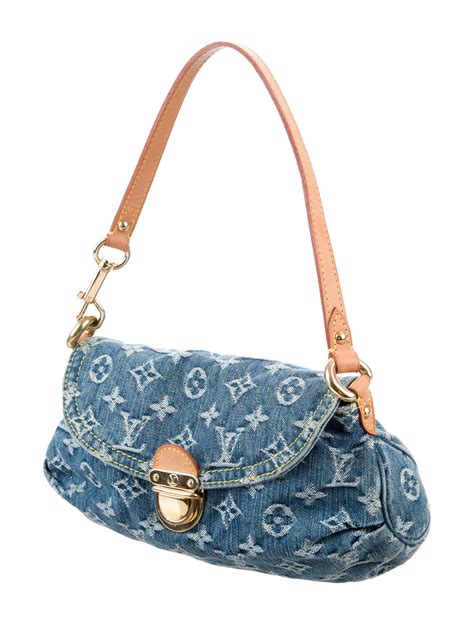 louis vuitton small denim bag|Papillon Monogram Denim .